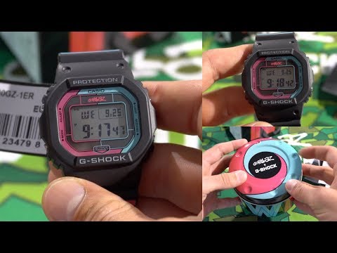 Casio G-Shock GW-B5600GZ-1 Gorillaz Collaboration unboxing