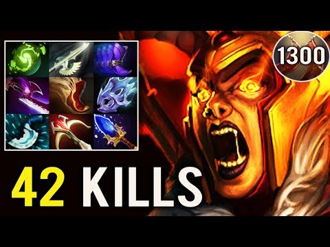 New Style 1v5 Mid LC 42 Kills +1300 Damage Duel Crazy Comeback Top Pro 7.21 Dota 2