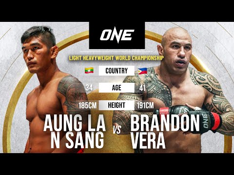 Aung La N Sang vs. Brandon Vera | Full Fight Replay