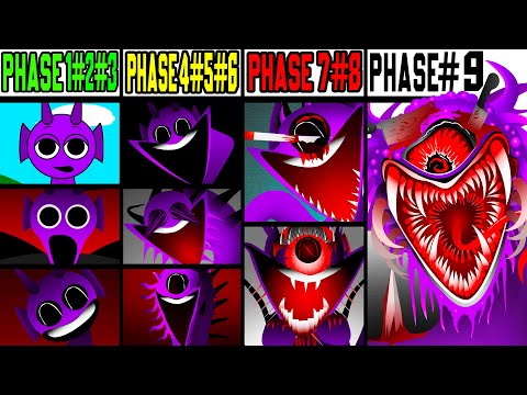 Incredibox Sprunki Mix: Phase 1 VS Phase 2 VS Phase 3 VS Phase 4 VS Phase 5 VS Phase 7-8 VS Phase 9