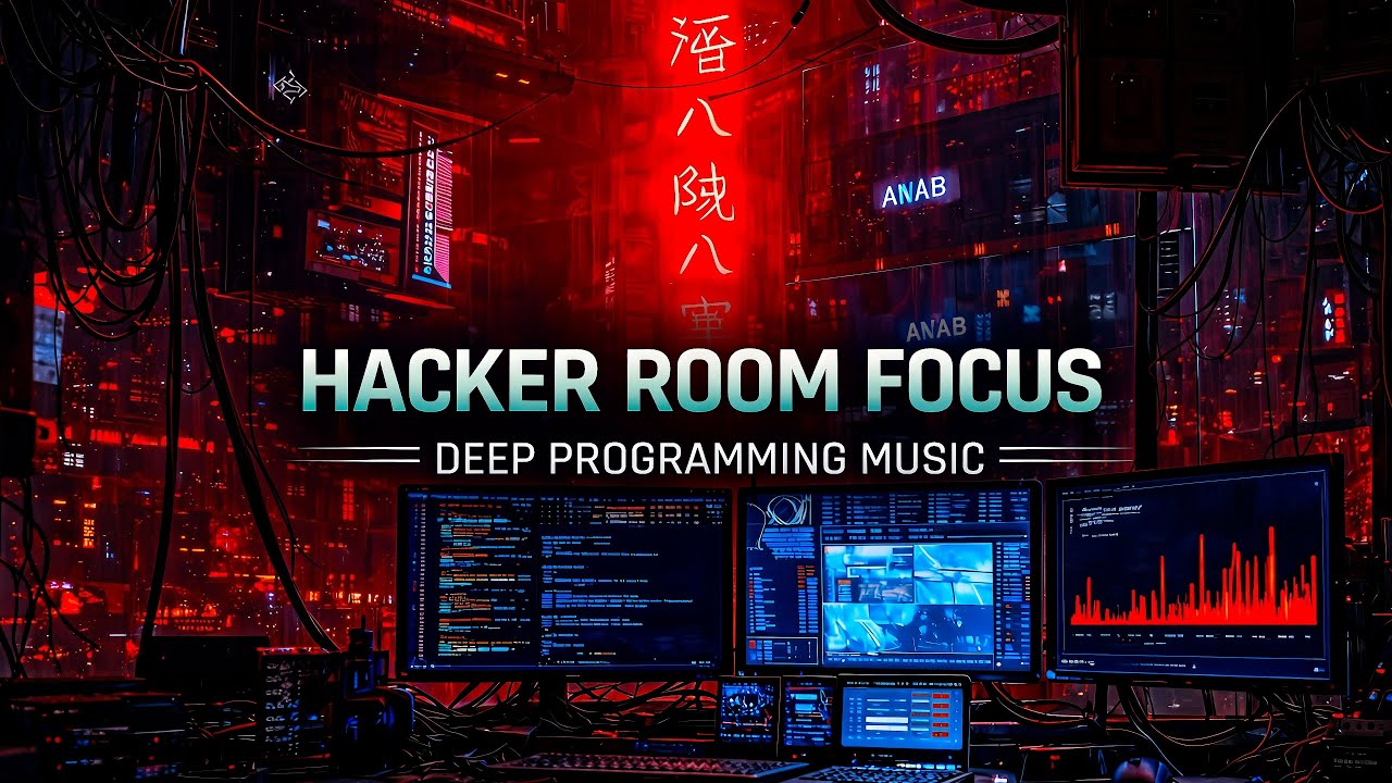 Hacker Room Focus — Deep Programming Music