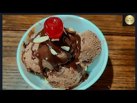 Chocolate icecream /3 ingredients /how to make chocolate icecream