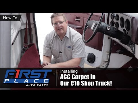 We're installing ACC Carpet in our C10 Square Body shop truck!