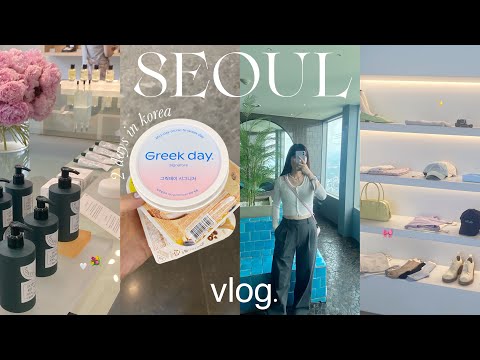 [Viagem pela Coreia] Seul VLOG em junho 💜 Dia para visitar Myeong-dong, Namsan Seoul Tower e Itaewon-korea travel vlog-