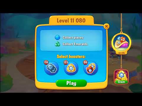 FISHDOM: 🐠🐬🦈 💥💥 Level 11078 ~ 11083 💥💥