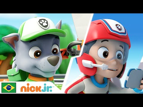 Capa de Patrulha Canina | 🔴 🐾 Primeira Missão 🐾 🔴 | Nick Jr. em Português