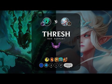 Thresh Support vs Janna - EUW Master Patch 14.1