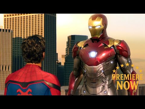 Iron Man Takes Spider-Man's Suit Scene | Spider-Man: Homecoming (2017) Movie