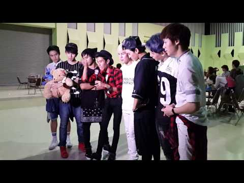 140803 สัมภาษณ์หนุ่มๆ Stations5 Cover GOT7 งาน Oishi Thailand Coverdance 2014