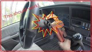 How To Fix An Ignition Switch On A 1992 GMC Truck