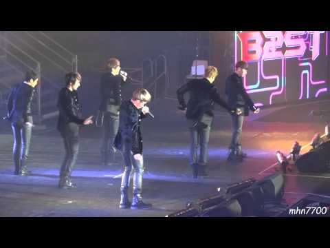 [HD fancam] 120208 Beast - Beautiful @ Music Bank Paris