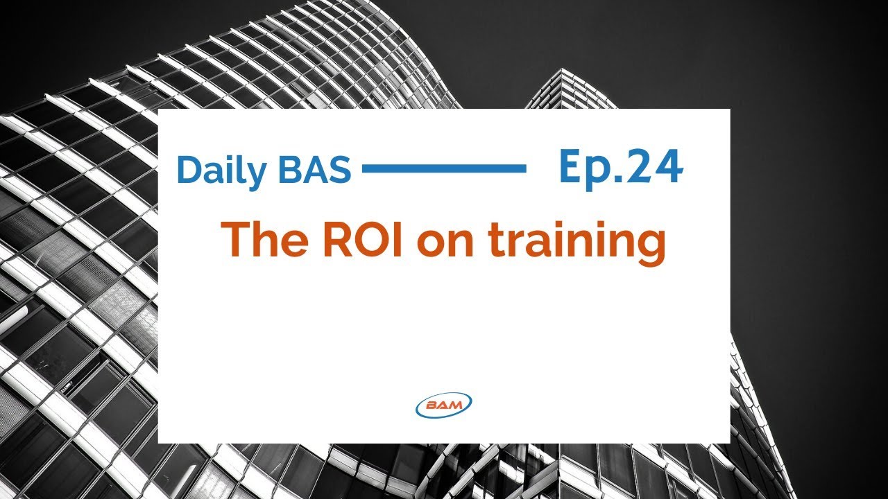 Daily BAS 024: The ROI on training