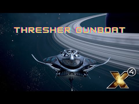 X4 Kingdom End - Thresher Gunboat