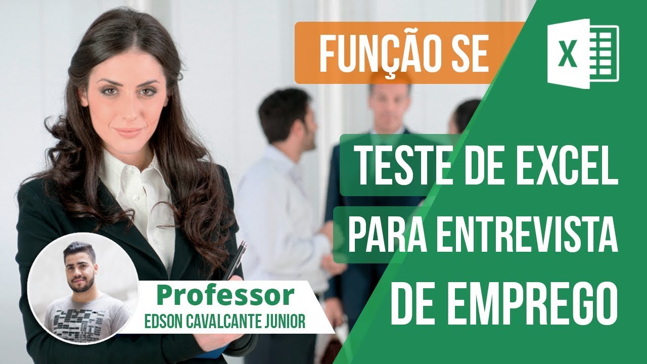 Teste de Excel para Entrevista de Emprego - Função SE aninhada