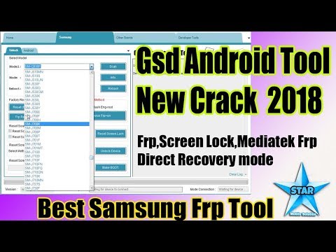 GSD Android Tool V1.01 Crack 2018 || All Samsung Frp Tool All In One With Proof Video
