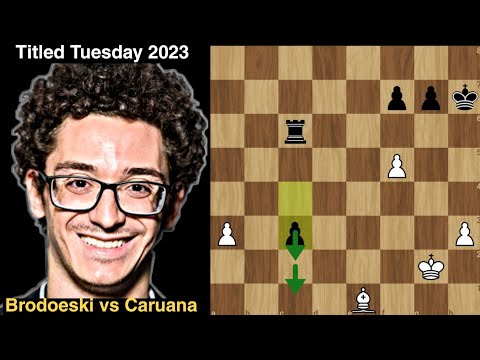 Unstoppable Fabiano Caruana | Brodowski vs Caruana | Titled Tuesday Blitz January 03 Late 2023