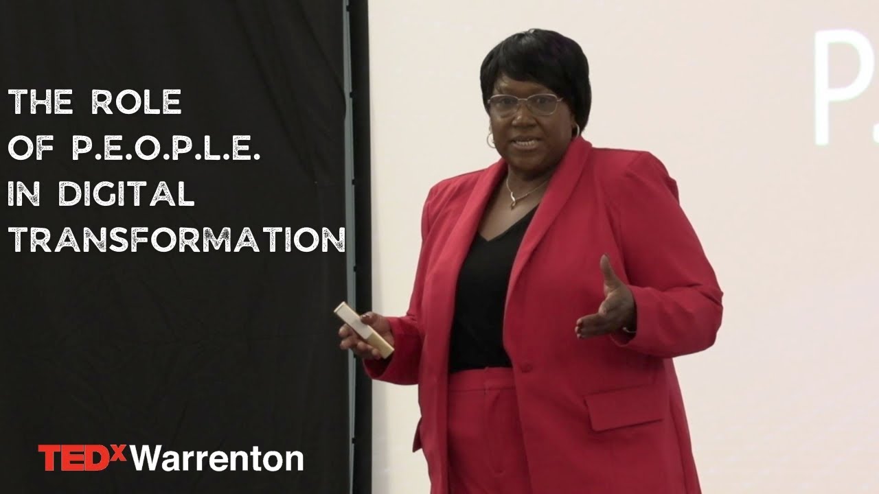 Humanizing AI - The Role of PEOPLE in Digital Transformation | Daphne B. Latimore | TEDxWarrenton