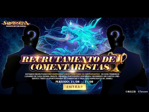 O COMENTARISTA DA GTARCADE DANTEV VS DR.JOCA FINAL JAMIEL - Saint Seiya Awakening
