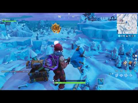 Secret Season 7 week 1 Battlestar Location Guide (Snowfall Challenges) - Fortnite