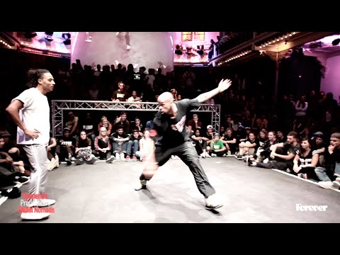 CALEAF vs TAJE 1st round battles House Dance Forever Aug. 2014