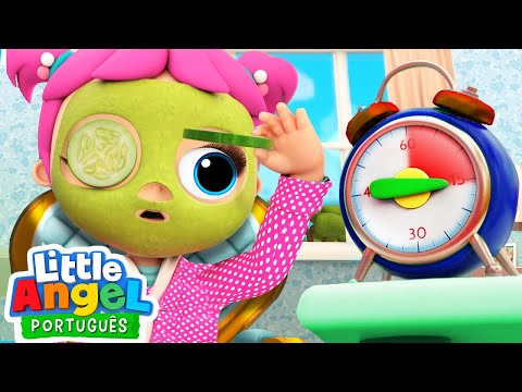 Capa de Tic Tac, Jill Aprende a Esperar! ⏰ | Canal do Joãozinho - Little Angel Português