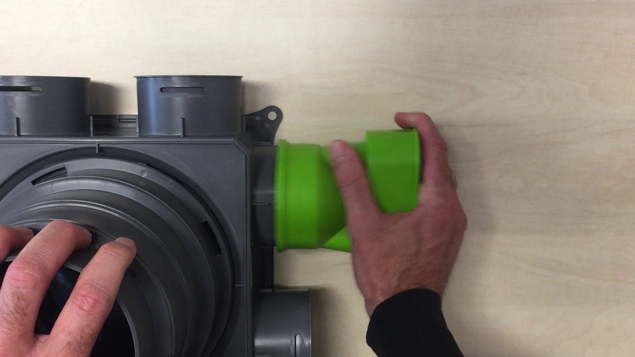 Air Excellent - Duct Adaptor to DBox Assembly