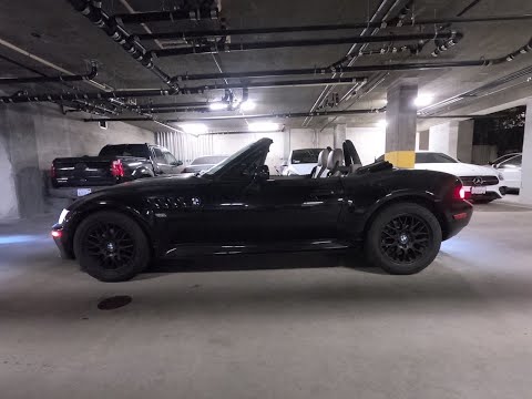2000 BMW Z3 2.5L - Night POV drive and walkaround