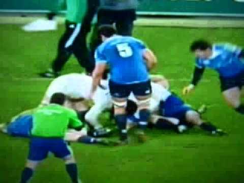 Heineken cup Rugby - 18/12/2010 Leinster v Clermont, LOIC JACQUET loves Brian O'Driscoll