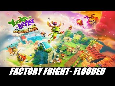 Yooka Laylee and the Impossible Lair - Factory Fright - Flooded