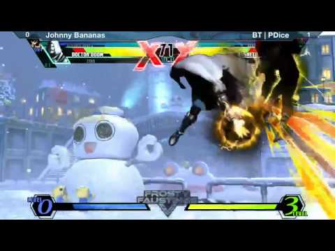 FFV UMvC3 Losers' Finals - Johnny Bananas vs. BT | PDice