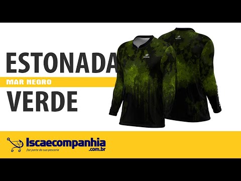 Vídeo Camiseta Mar Negro 30145 - Estonada Verde FPS 50+