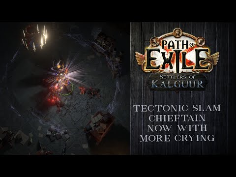 Tec Slam Chieftain Warcry Edition | Path of Exile