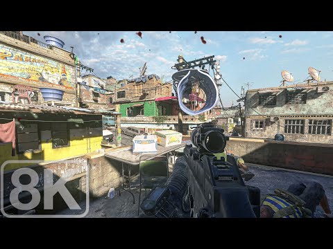 Favela Cut and Run (Daring Escape) Modern Warfare 2 Remastered - 8K