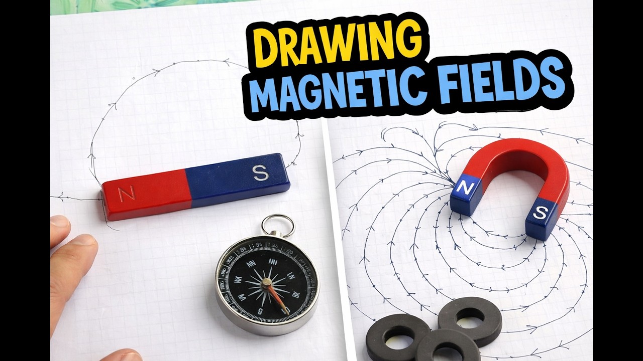 Magnetism Lab: Drawing Magnetic Field Lines (Bar, U, & Ring Magnets)