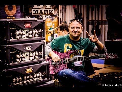 Marco Sfogli: Ibanez and DV Mark NAMM 2014