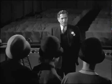 The Big Speach of Warner Baxter @42nd Street, 1933