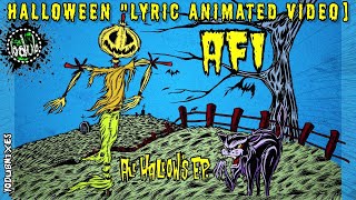 AFI "Halloween" [Lyric Animated Video]