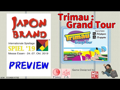Trimau: Grand Tour [JAPONBRAND ESSENSPIEL'19 PREVIEW]