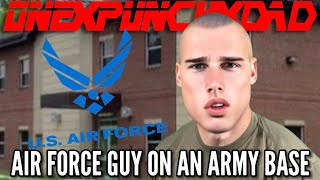 When the Air Force gets stationed at an Army base 