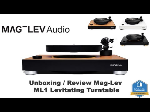 Unboxing - Review of Mag-Lev best levitating turntable.