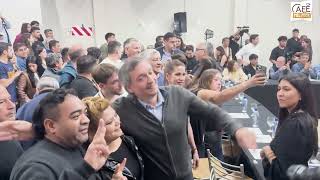 Máximo respaldó a Uñac en San Juan y sumó a Cristina al tablero