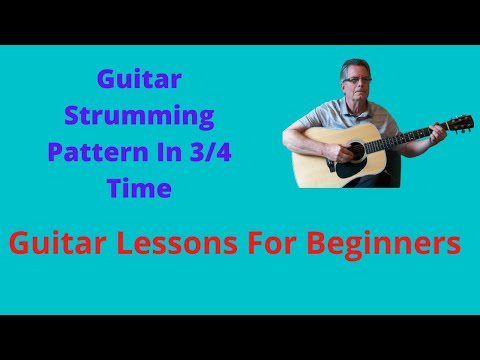 Guitar Strumming Pattern In 3/4 Time