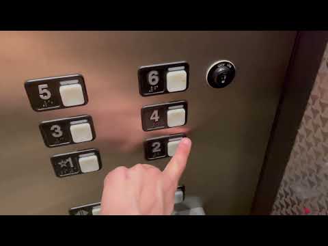 Schindler MT Mod! Westinghouse Traction Elevators at 234 Fayetteville St. in Downtown Raleigh, NC.