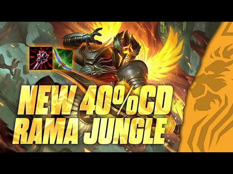 NEW 40%CD RAMA JUNGLE BUILD - SMITE