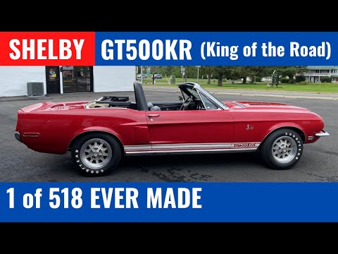 1968 Shelby GT500KR Convertible - Walkaround