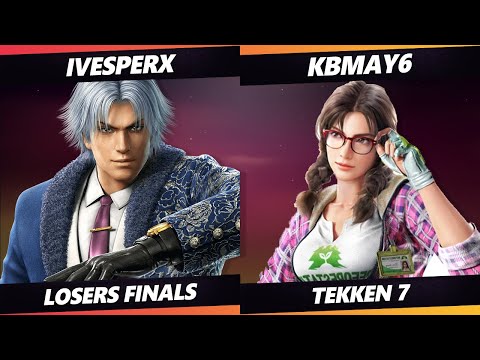 Glitch Infinite Losers Finals - iVesperX (Lee) Vs. Kbmay6 (Julia) Tekken 7