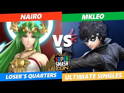 SSC 2019 SSBU - NRG Nairo (Palutena) VS FOX MVG MkLeo (Joker) Smash Ultimate Loser's Quarters