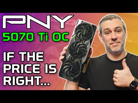 PNY RTX 5070 Ti OC Review [Benchmarks | Overclocking | Power | Thermals]