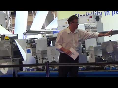 Gallus Labelmaster on display at Labelexpo Europe