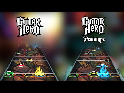 Guitar Hero 1 Prototype - "Guitar Hero" Chart Comparison